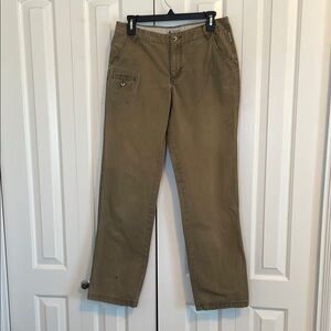 Columbia Tan Chinos Straight-Leg 100% Cotton